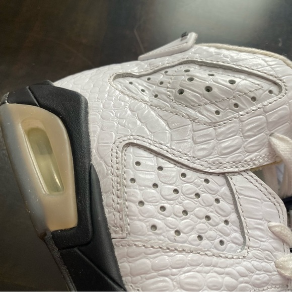 AIR JORDAN 6 RETRO ALLIGATOR' Size 3.5Y 384665-110 - Picture 11 of 12
